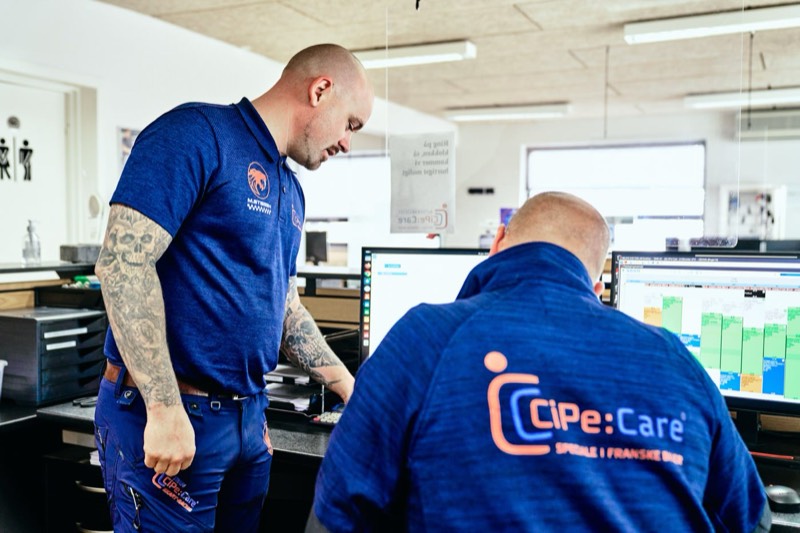 Medarbejdere hos CiPe:Care finder en ledig autocamper